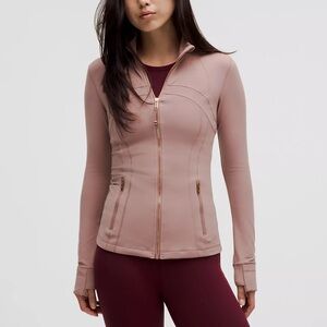 Twilight rose Lululemon define jacket size 6,